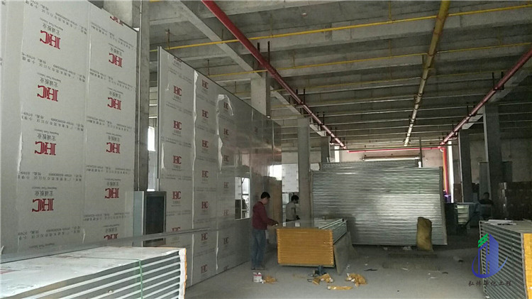 武汉净化工程装修现场